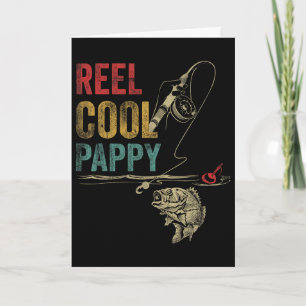 Mooie Pappy Vis Visserij Shirt Vaderdag  Kaart