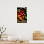Mooie paprika's en tomaten poster (Keuken)