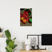 Mooie paprika's en tomaten poster (Thuiskantoor)