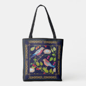 Mooie paradijzen en rode zomerbessen tote bag (Achterkant)