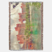 Mooie Paradise Island Worpdeken Deken (Voorkant Verticaal)