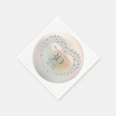 Mooie Parel 30e huwelijksverjaardag Servet (Hoek)