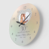 Mooie Parel Hart Foto 30ste Verjaardag Grote Klok (Hoek)