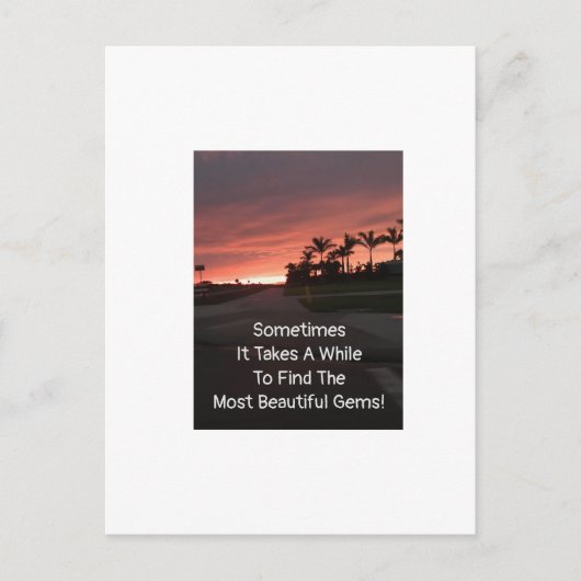 Mooie Pareltjes Briefkaart (Voorkant)