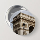Mooie, Parijse knop Ronde Button 7,6 Cm (Voorkant /achterkant)