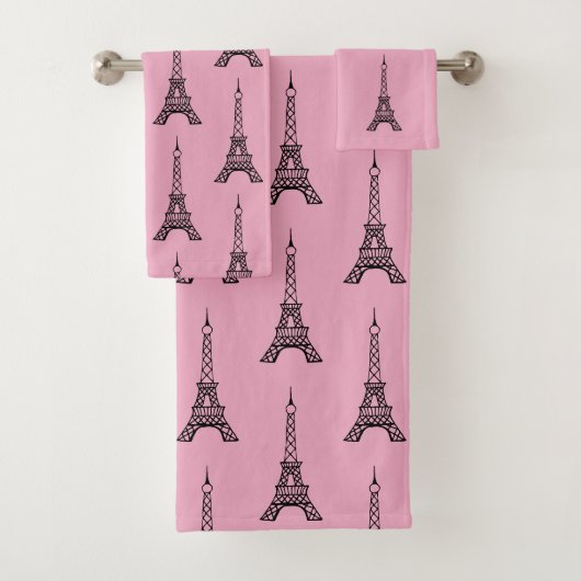 Mooie Paris Eiffeltoren Bad Handdoeken Set Cadeau (Insitu)