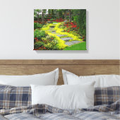 Mooie Park Bloemen Foto Canvas Afdruk (Insitu (Slaapkamer))