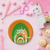 Mooie partij Cricket India Papieren Bordje (Feest)