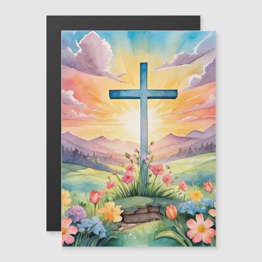 Mooie Pasen Aquarel Kunst (Voorkant / Achterkant)