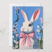 Mooie Pasen Konijn Kaart (Voorkant)