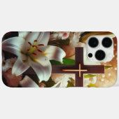 Mooie Pasen lelie kruis Case-Mate iPhone Case (Achterkant (horizontaal))