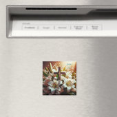 Mooie Pasen lelie kruis Magneet (Insitu (Vaatwasser))