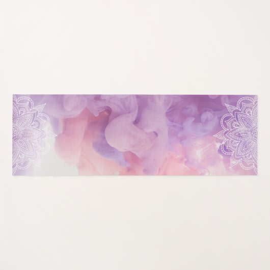 Mooie pasta met kleur Mandala Yogamat (Voorkant (horizontaal))