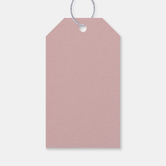 Mooie Pastel Babyshower Cadeaulabel (Achterkant)