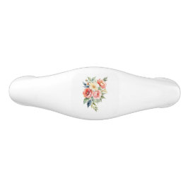 Mooie Pastel Bloemen Keramische Ladegreep