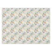Mooie pastel bloemenprint tafelkleed (Voorkant (Horizontaal))