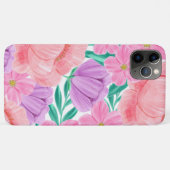 Mooie pastel bloemenWaterverf Case-Mate iPhone Case (Achterkant (horizontaal))