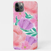 Mooie pastel bloemenWaterverf Case-Mate iPhone Case (Achterkant)