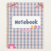 Mooie Pastel Dagboek Notitieboek | Zachte Aestheti (Voorkant)