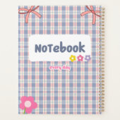 Mooie Pastel Dagboek Notitieboek | Zachte Aestheti (Achterkant)