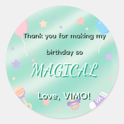 Mooie Pastel Esthetische Stickers (Voorkant)