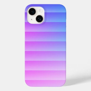 Mooie pastel gekleurde strepen Case-Mate iPhone 14 hoesje