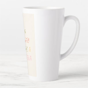 Mooie Pastel Handlettering Motiverende Citaat Kuns Latte Mok