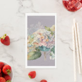 Mooie Pastel Hydrangea gastenhanddoeken Servet (Insitu)