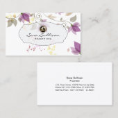 Mooie pastel laat Beauty Spa Visitekaartje (Voorkant / Achterkant)