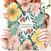 Mooie Pastel Moderne Bloemige Meisjesachtige Aange Planner