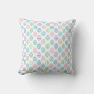 Mooie Pastel Paaseieren Patroon Kussen