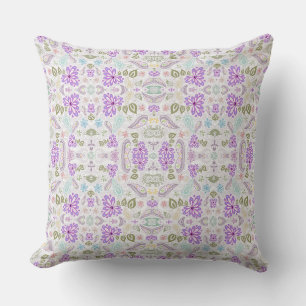 Mooie pastel paisley patronen kussen