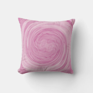 Mooie Pastel Roze Draaikolk Kussen