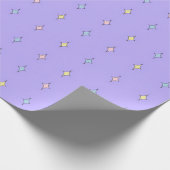 Mooie Pastel Ster Patroon Inpakpapier (Hoek)