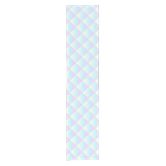 Mooie Pastel Table Runner Korte Tafelloper (Voorkant)