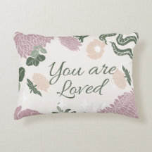 Mooie pastel U bent dol op roze bloemscript