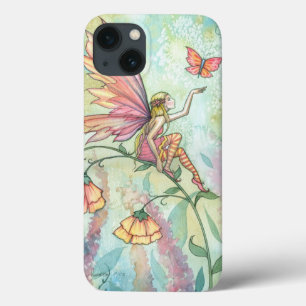 Mooie Pastel Waterverf Bloem Fee Kunst Case-Mate iPhone Case