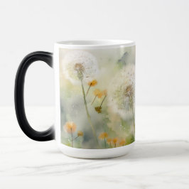 MOOIE PASTEL WATERVERF PAARDENBLOEMEN MAGISCHE MOK