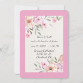 Mooie Pastelbloemblaadjes Kaart (Voorkant)