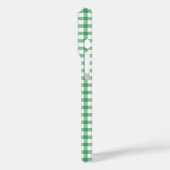 Mooie Pastelgroene Gingham Patroon Case-Mate iPhone Case (Achterkant / Links)