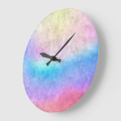 MOOIE PASTELKLEUR TRENDY MODERN ABSTRACT GROTE KLOK (Hoek)