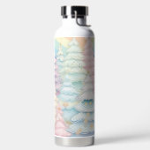 MOOIE PASTELKLEUREN KERST BOMEN WATERFLES (Links)
