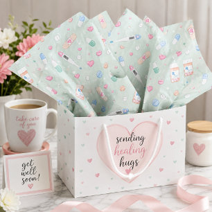 Mooie Pastelkleurige Apotheek Medisch  Tissuepapier