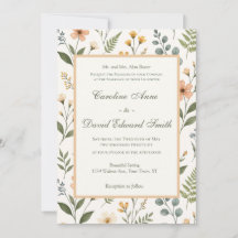 Mooie Pastelkleurige Neutrale Wilde Bloemen en Var