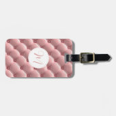 Mooie Pastelkleurige Quilt Bagage Labels (Voorkant horizontaal)