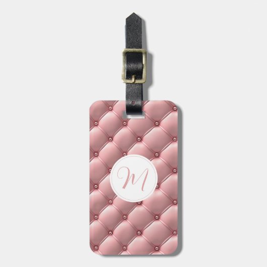 Mooie Pastelkleurige Quilt Bagage Labels (Voorkant verticaal)
