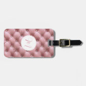 Mooie Pastelkleurige Quilt Bagage Labels (Voorkant horizontaal)