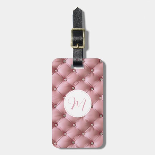Mooie Pastelkleurige Quilt Bagage Labels (Voorkant verticaal)