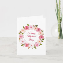 Mooie Pastelkleurige Waterverf Rozenkrans