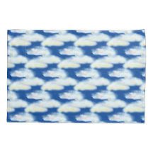 Mooie Pastelwolken op Blauw